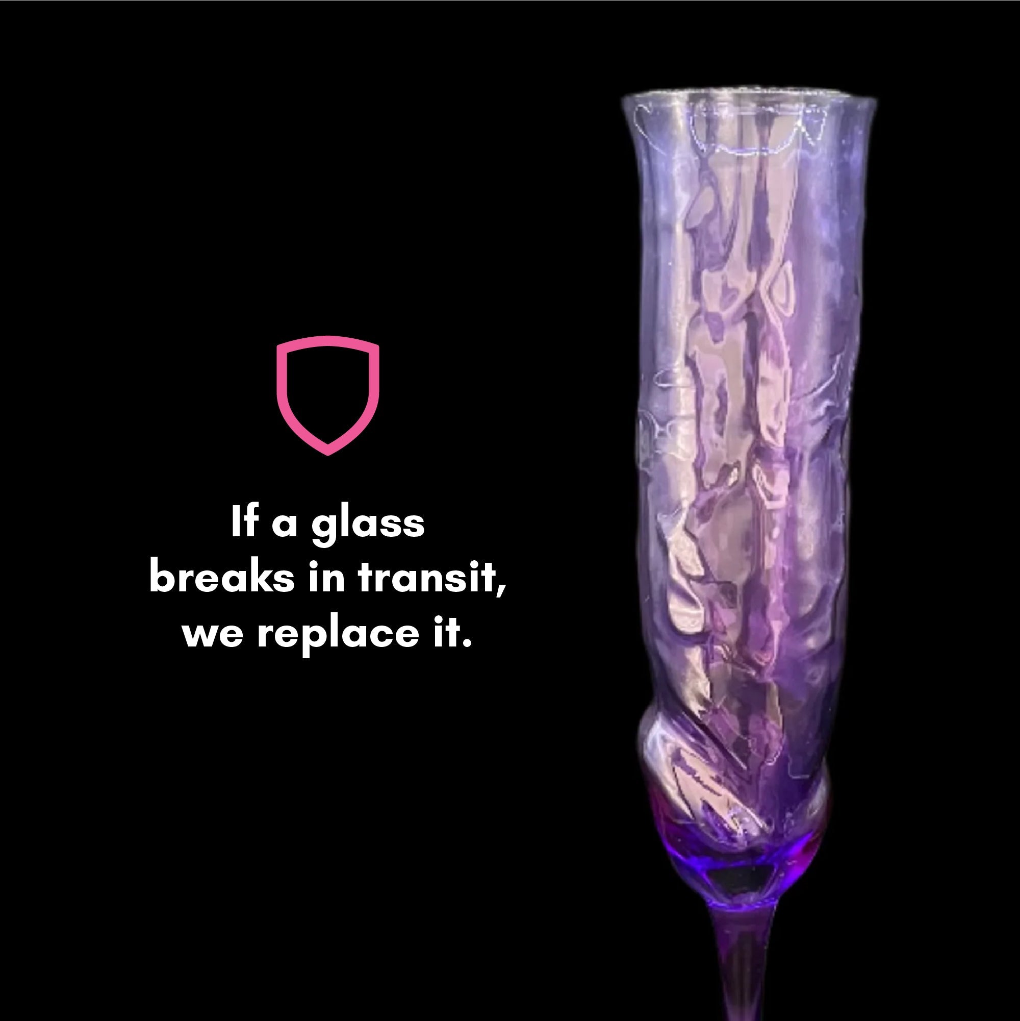 The Willy Champagne Glass - xoxo, Klinkys