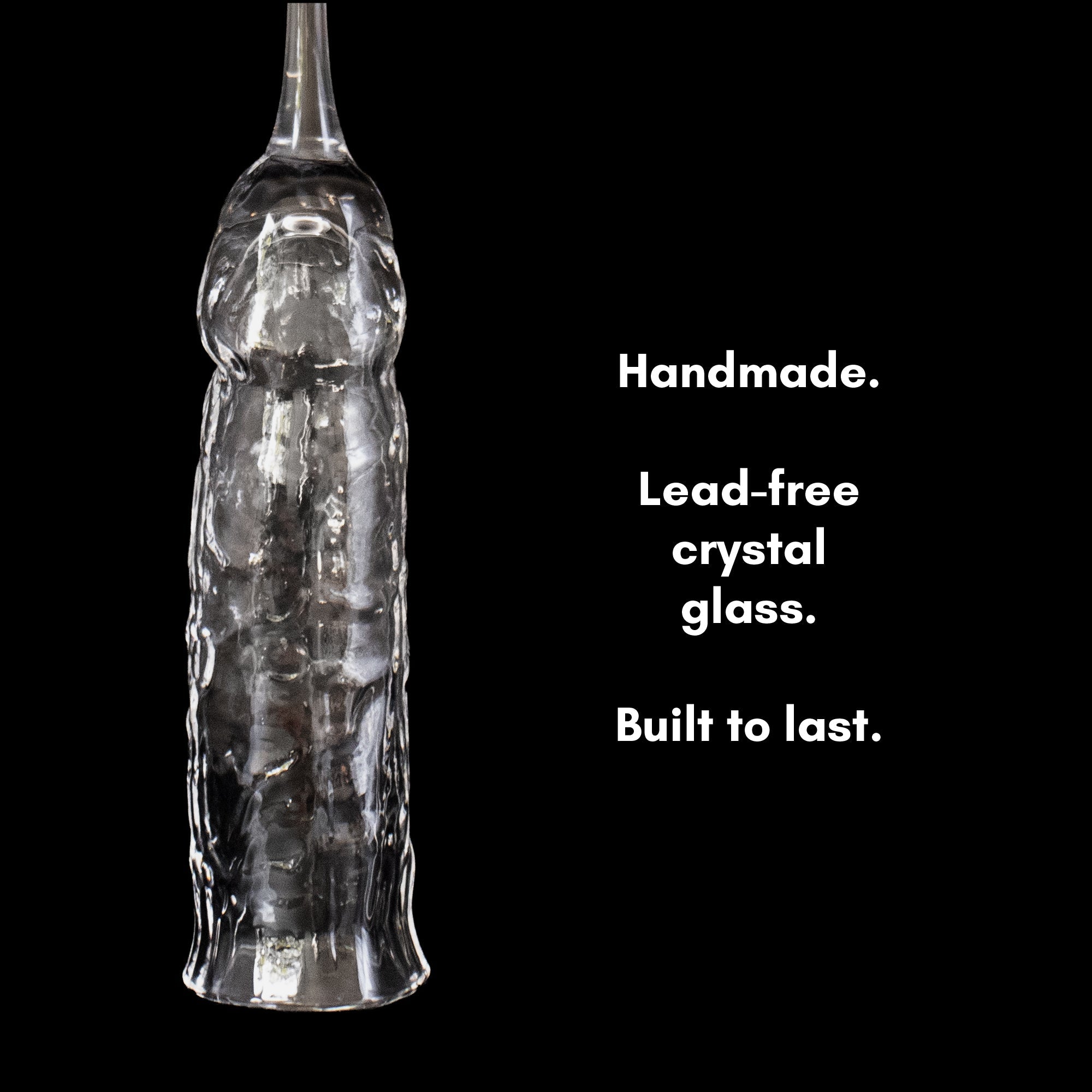 The Willy Champagne Glass - xoxo, Klinkys