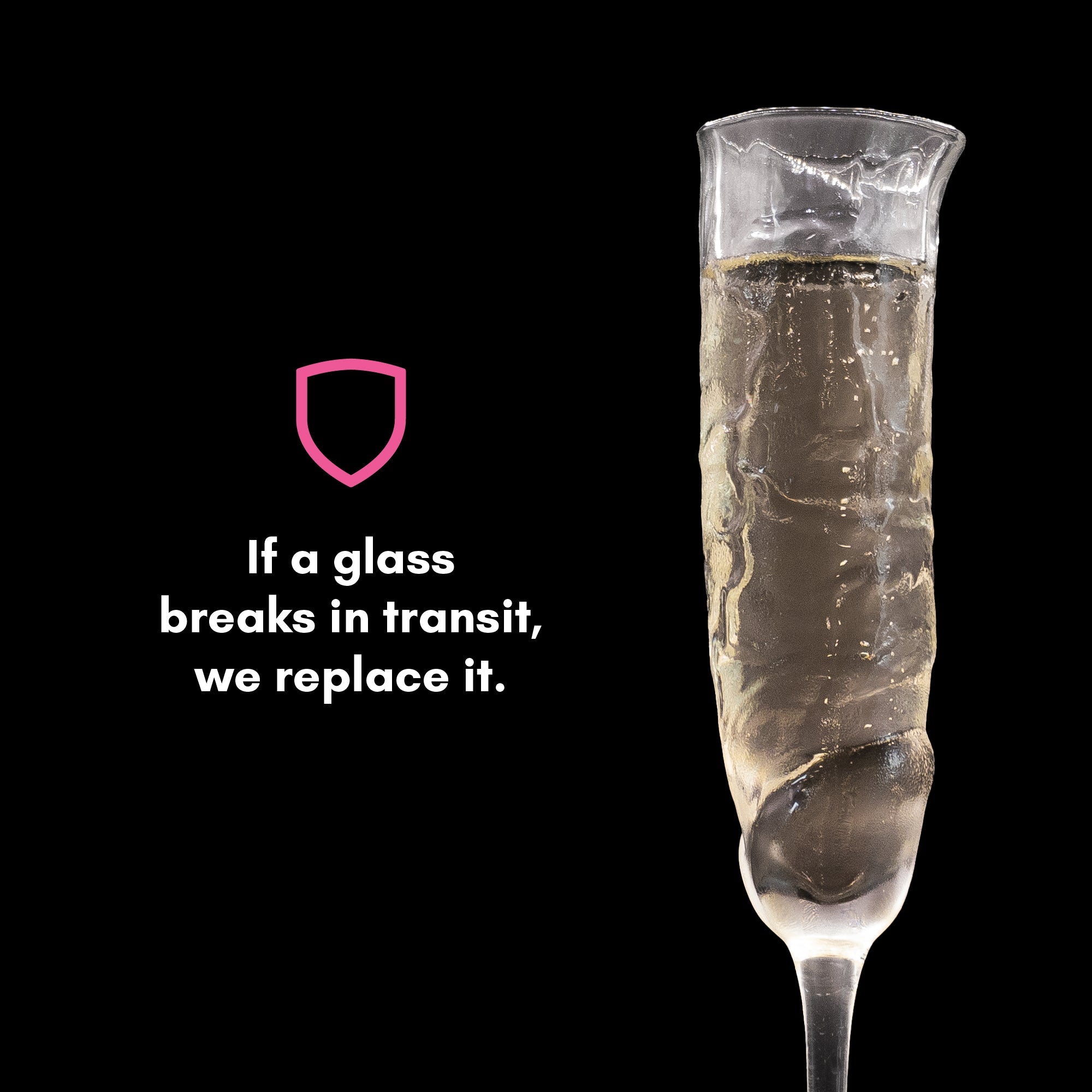 The Willy - Clear Glass - xoxo, Klinkys