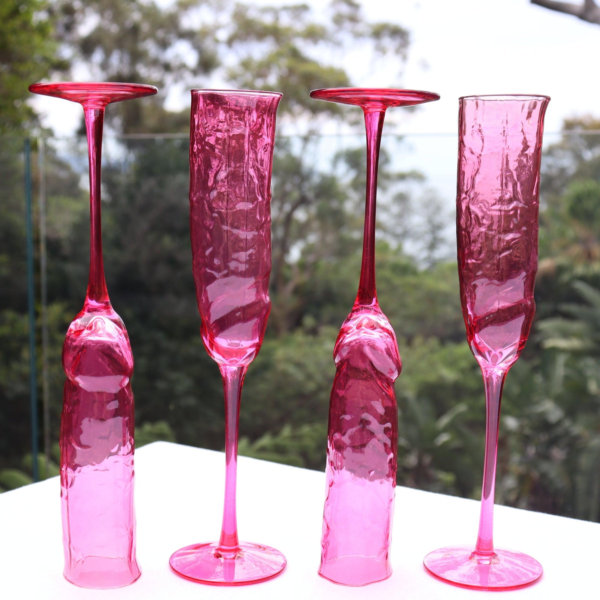 The Willy - Party Pink, Set of 4 - xoxo, Klinkys